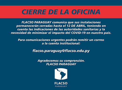 COMUNICADO: CIERRE DE LAS OFICINAS DE FLACSO